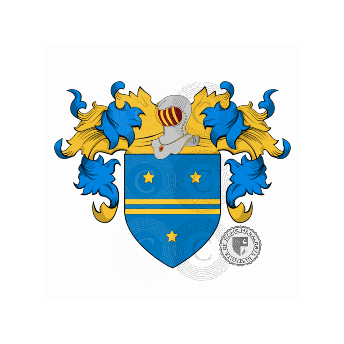 Wappen der FamilieCasini (Arezzo)