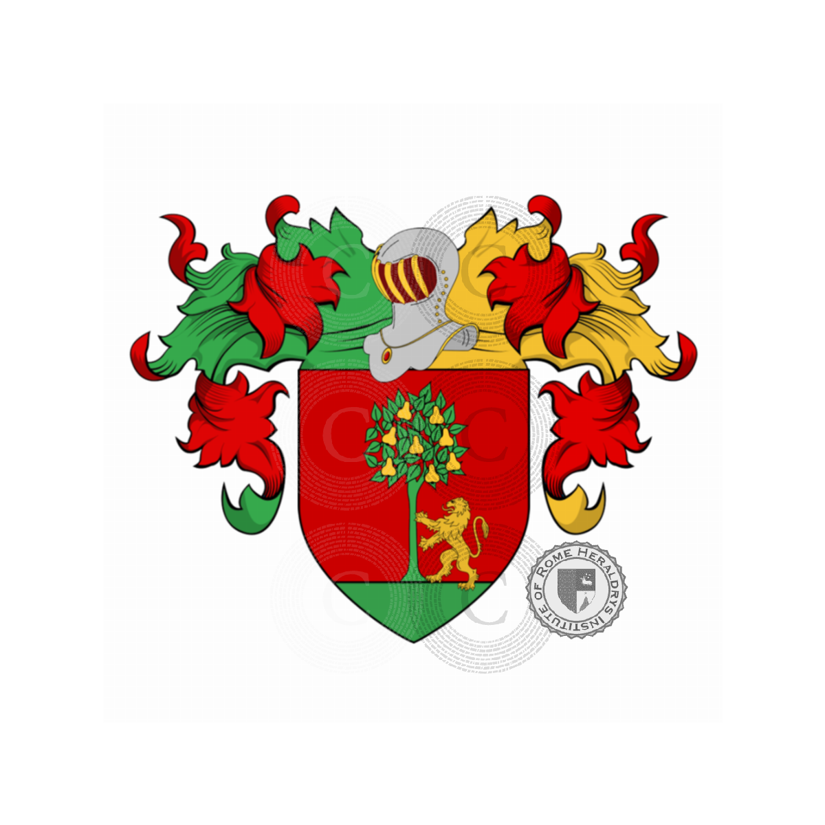Coat of arms of familyPeragallo