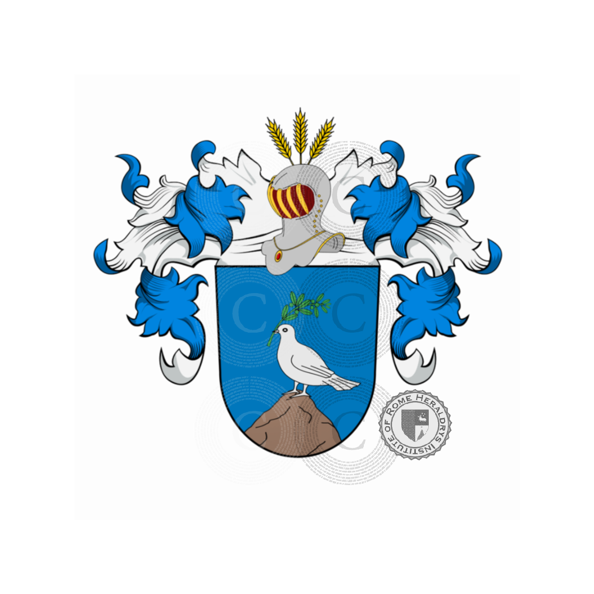 Wappen der FamilieBergen, Bergeli,Bergen (von),Bergens