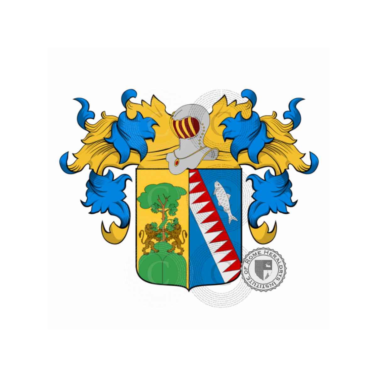 Wappen der Familiede Vito Piscitelli Taeggi, Vito