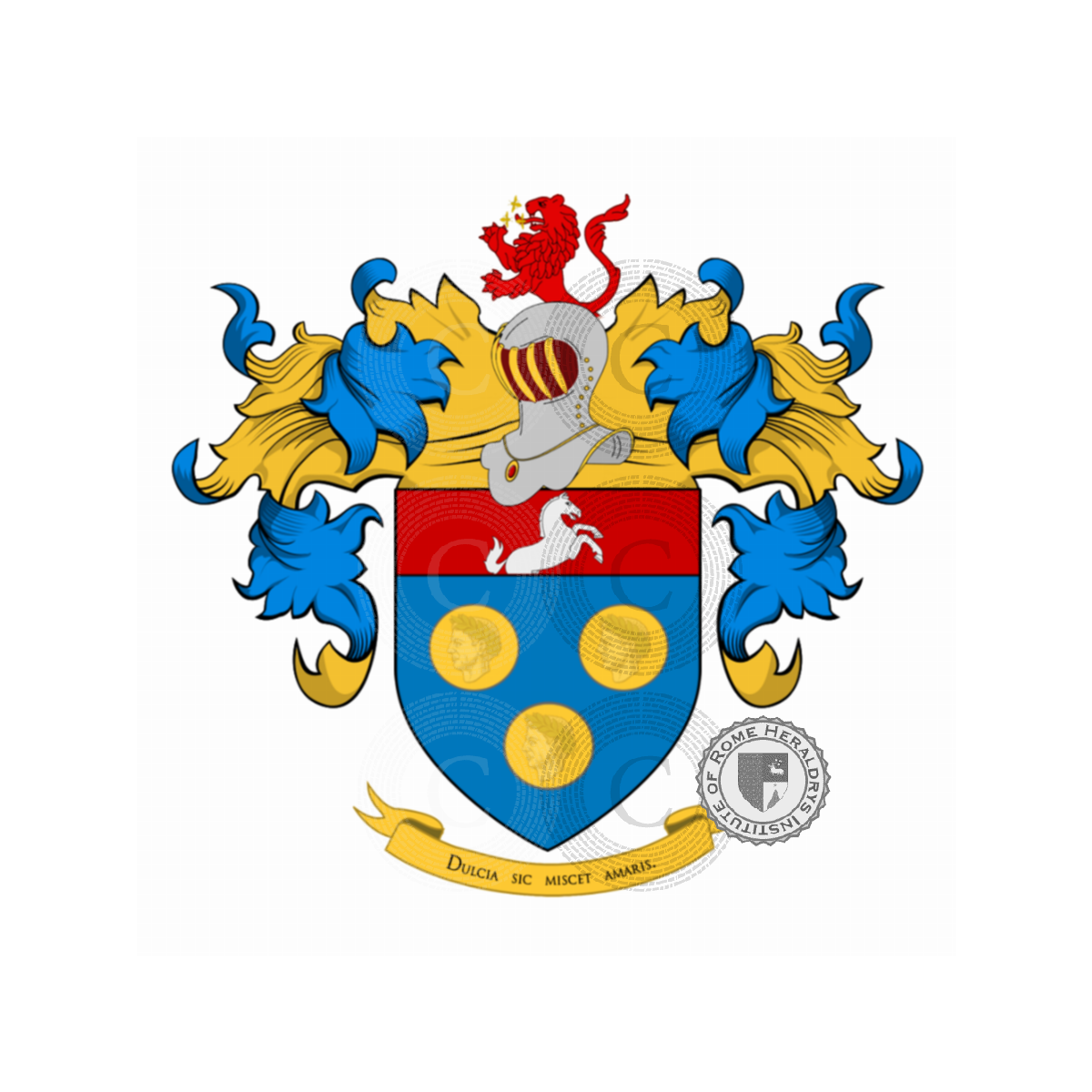 Coat of arms of familyMeaglia o Medaglia, Meaglia