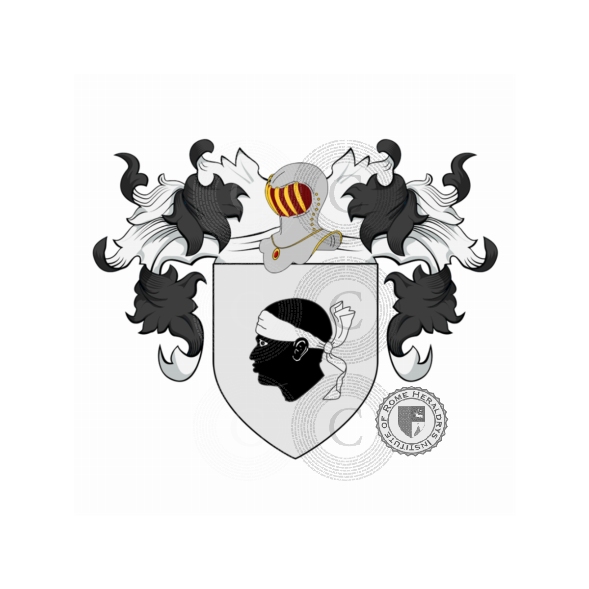 Wappen der FamilieMori (Cesena)
