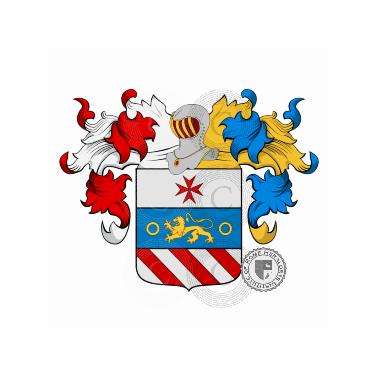 Coat of arms of familyMaggi, Maddi,Madius,Maggi-Via,Magi
