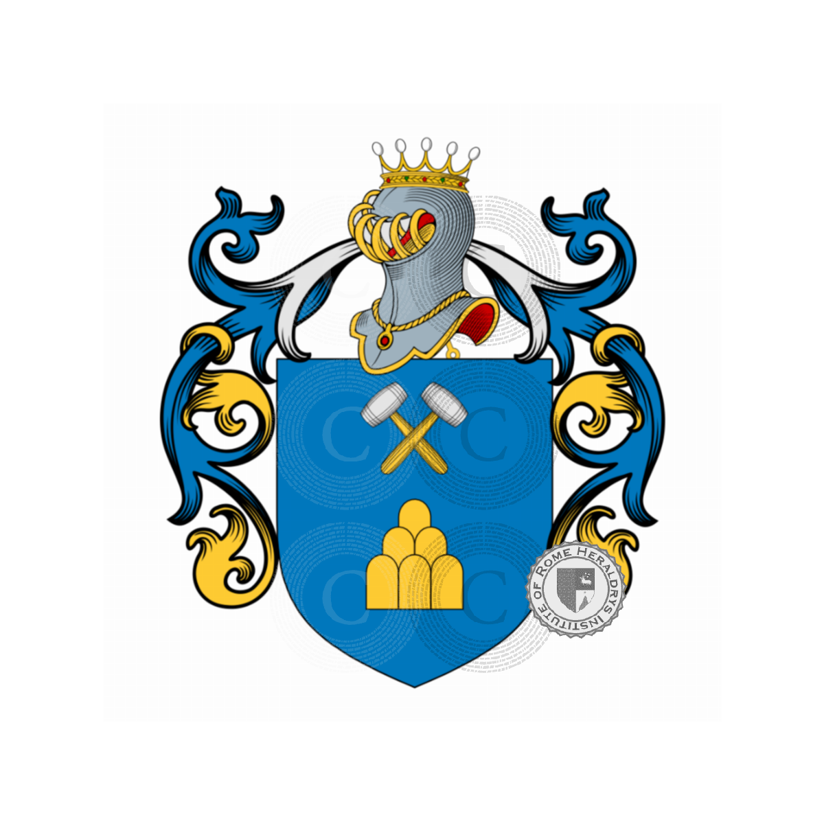 Coat of arms of familyTucci, Campiglia,del Campiglia,Tucci del Campiglia