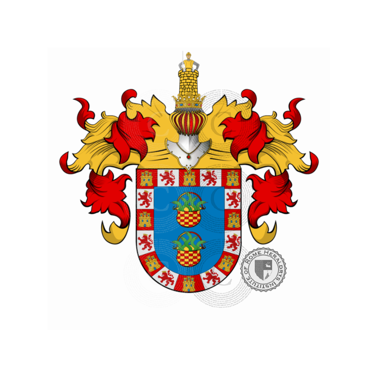 Wappen der FamilieGuzman (Seville)