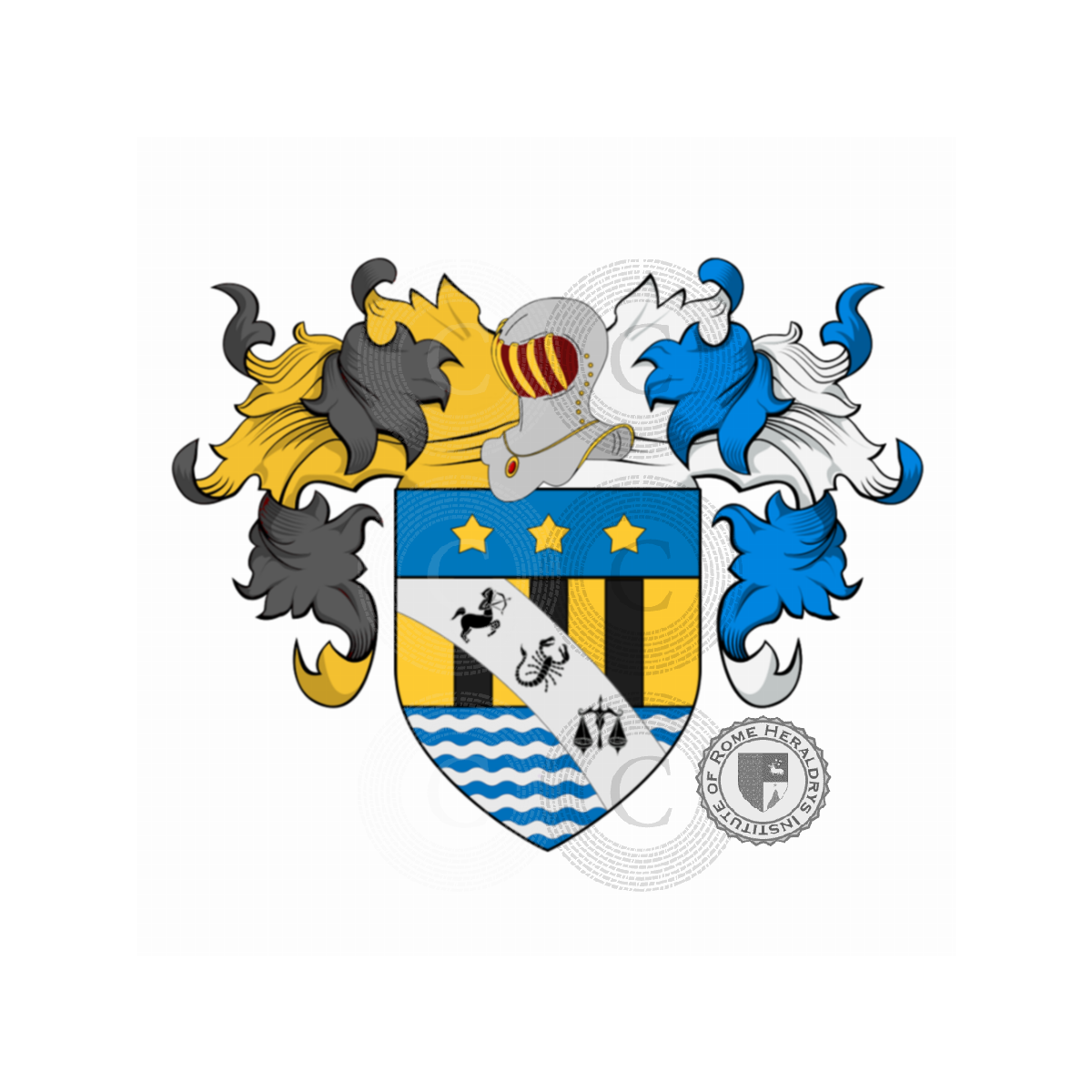 Wappen der FamilieDe Maria Alliata, de Maria,De Maria Alliata,di Maria