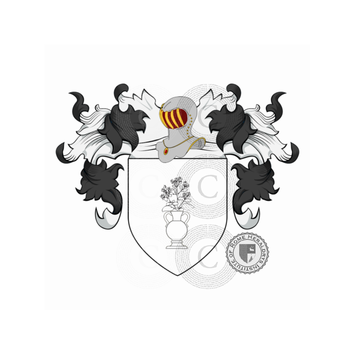 Escudo de la familiaMaiorana o Maiorano, Maggiorano,Maiorana,Majorana,Majorano