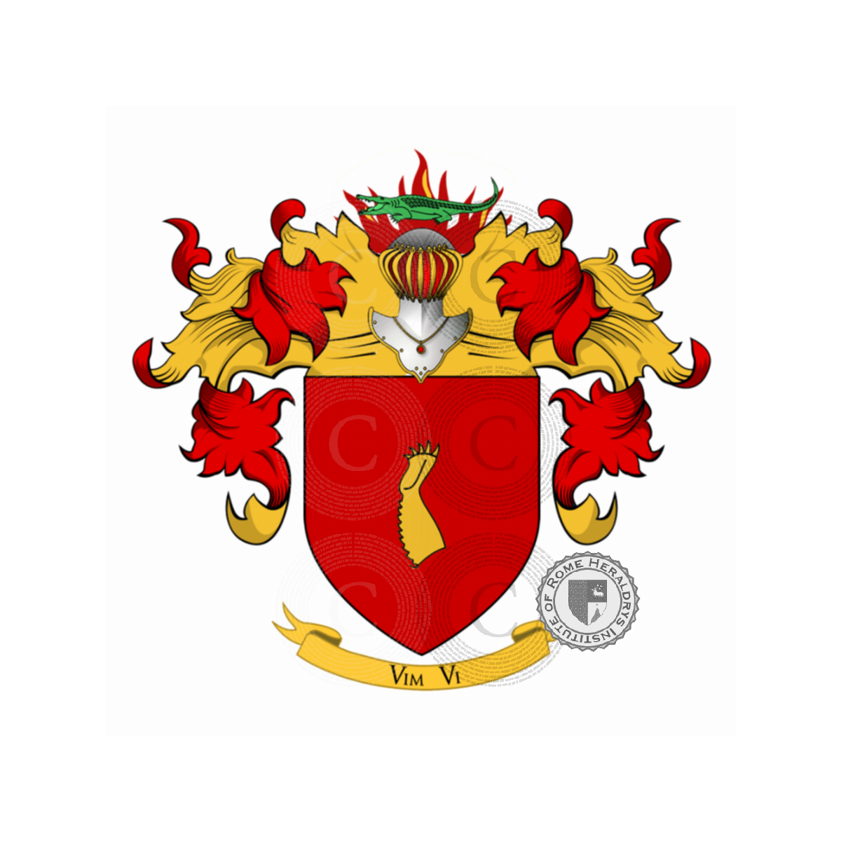 Escudo de la familiaBellini (Novara)