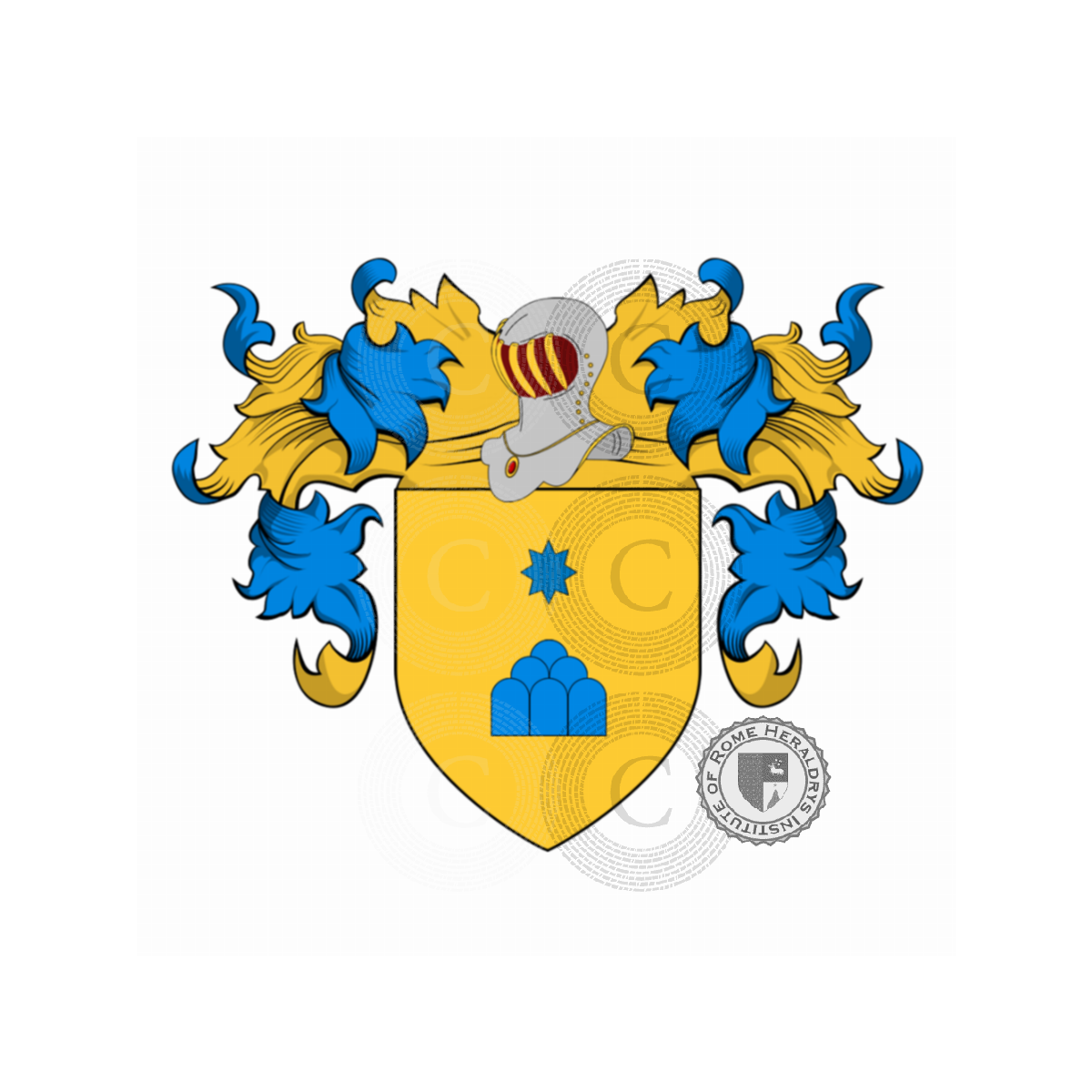 Escudo de la familiaPannilini (Toscana)