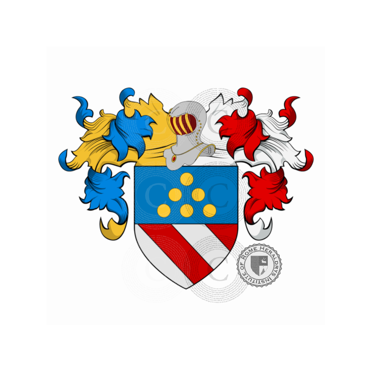 Wappen der FamilieTomini Foresti