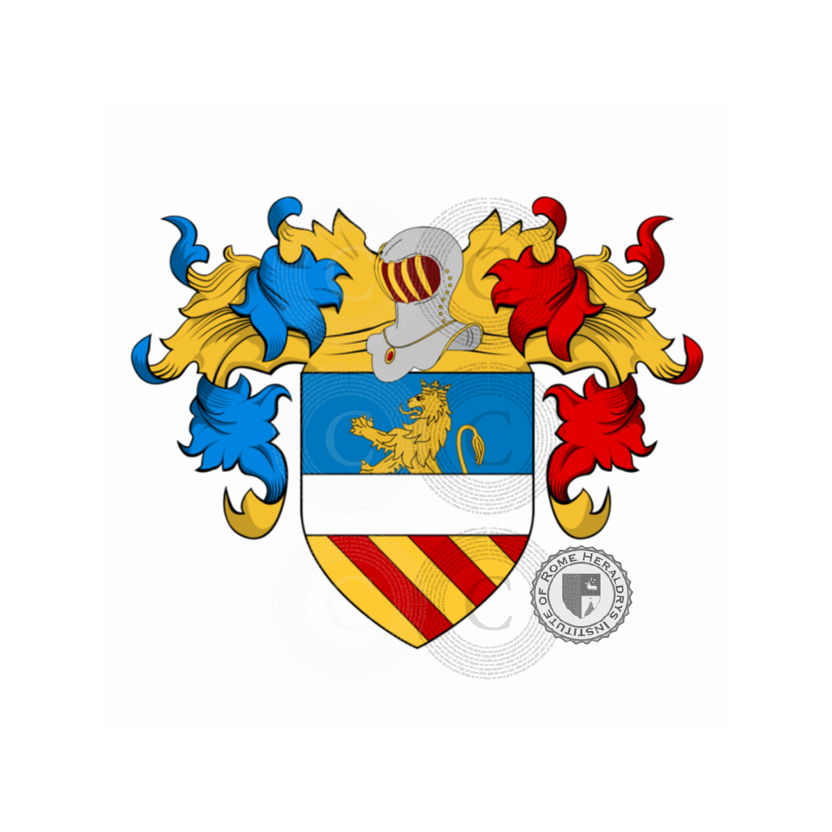 Escudo de la familiaAliotta, Liotta (la) o Liotti, la liotta