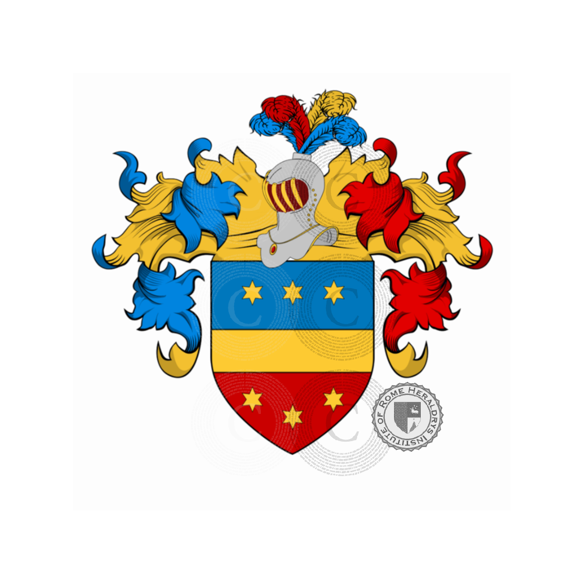 Coat of arms of familyLorenzelli