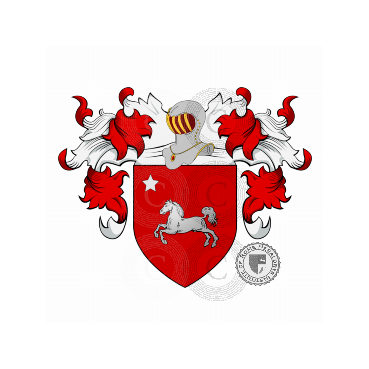 Wappen der FamilieCavalli (Sale Tortonese), Cavallisi