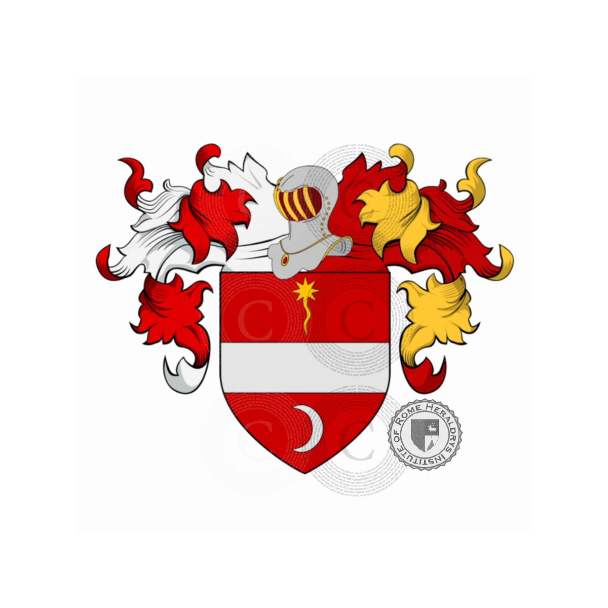 Wappen der FamilieFranceschini, della Villa