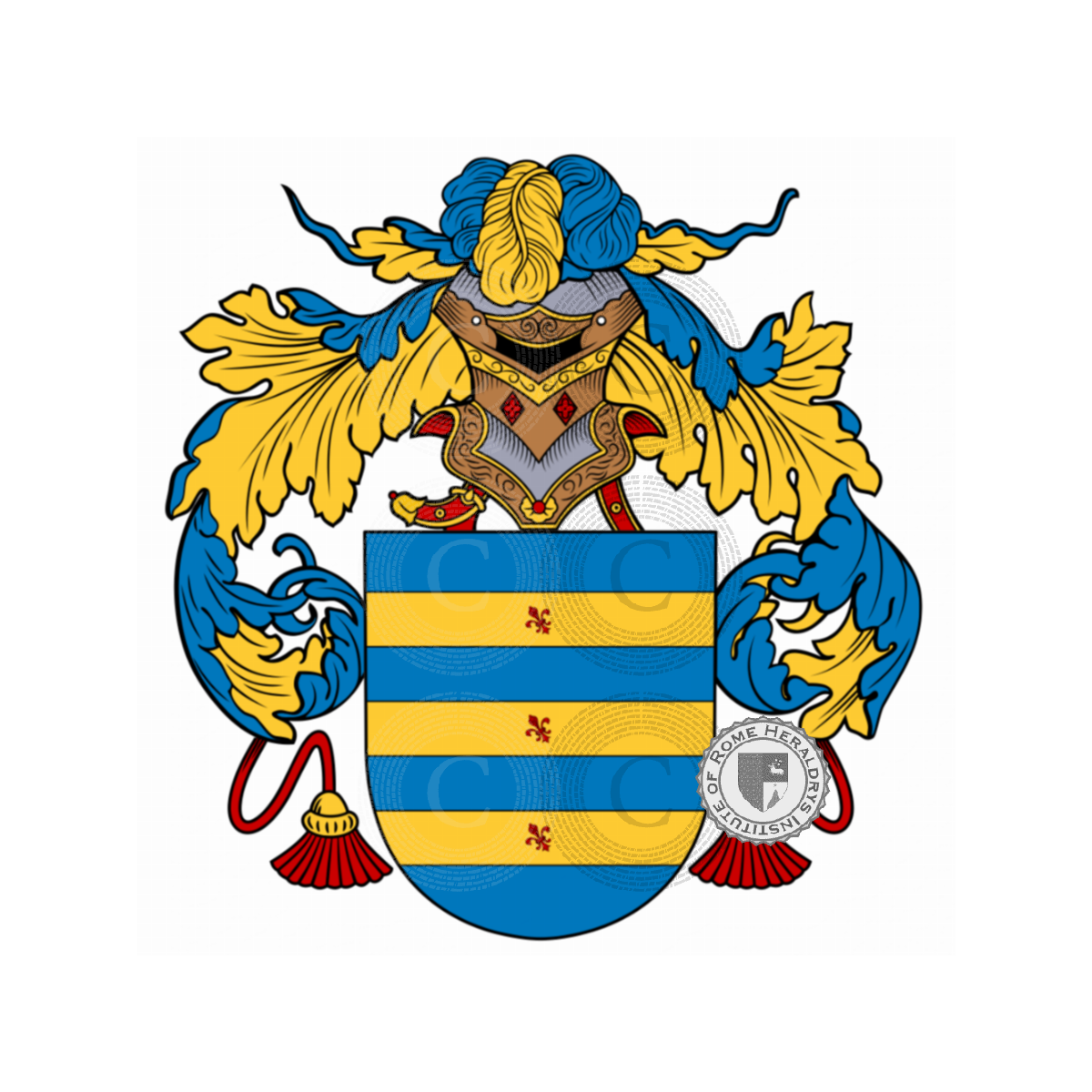 Coat of arms of familyRabelo