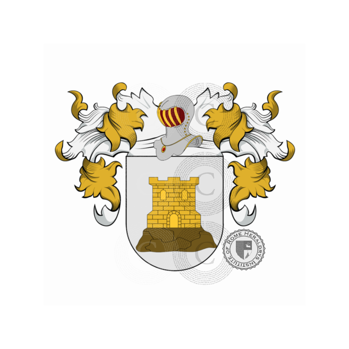 Coat of arms of familyGuiral, Guirao, Guirarte y Guirall