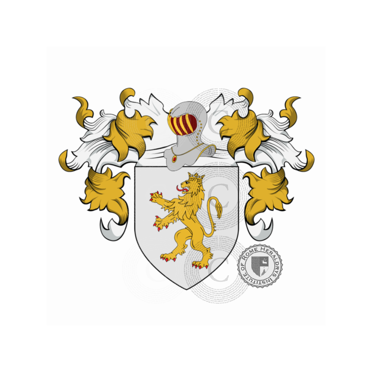 Coat of arms of familyRossel, Rossell o Rosselli, Rossel,Rosselli