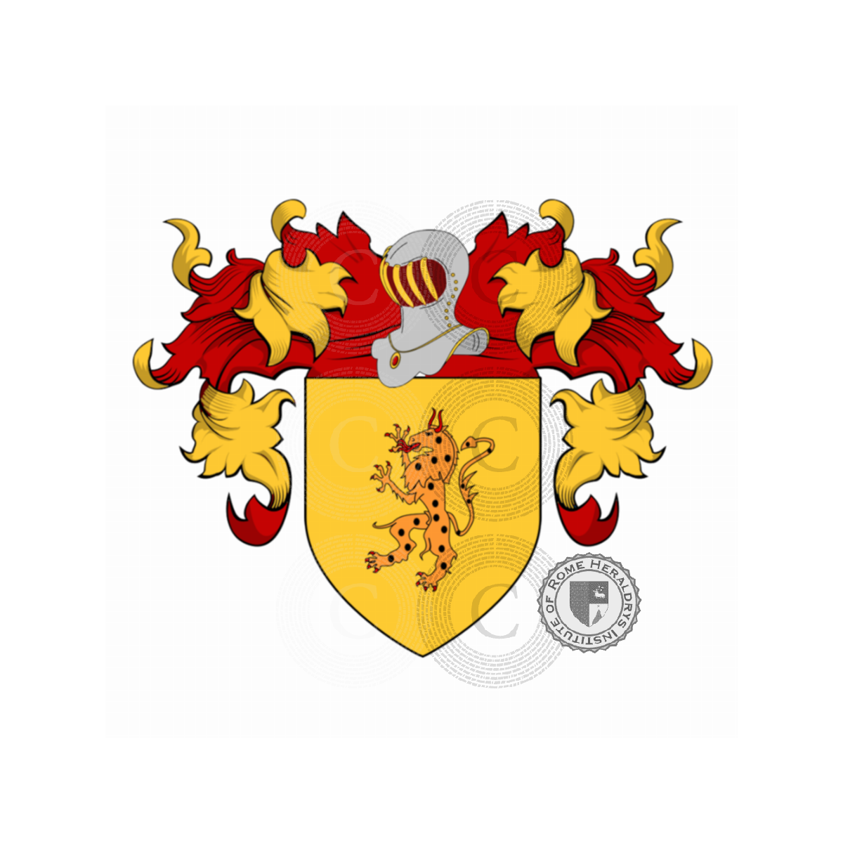 Coat of arms of familyBegno o Begliomini, Begliomini