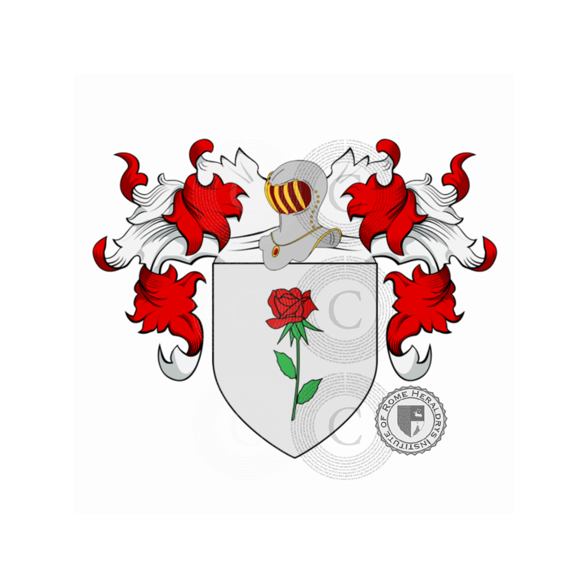 Coat of arms of familyTessaroli