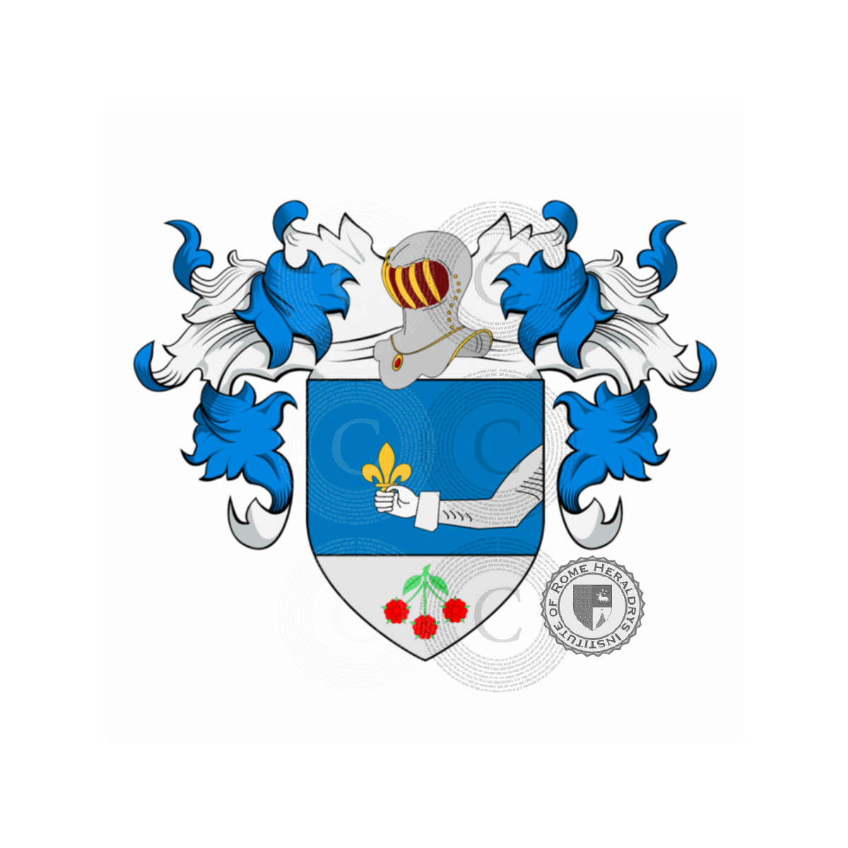 Wappen der FamilieAnsaldi o Anzaldi, Ansaldo,Anzaldi