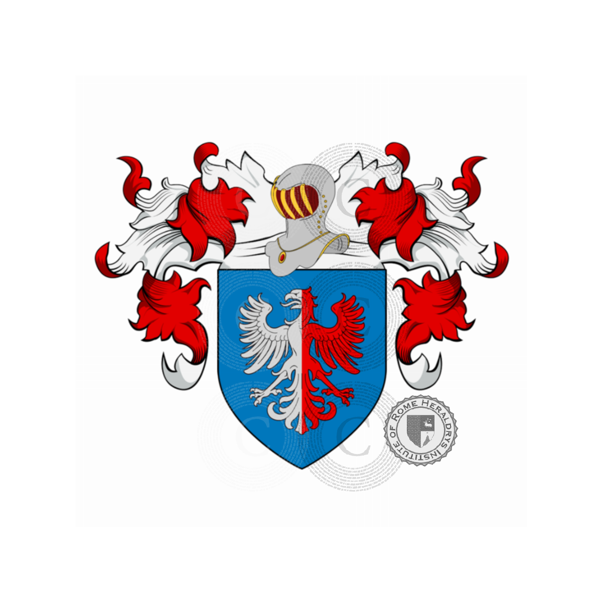 Wappen der FamilieRomanzi, Romanzo o Romanzini, Romanzini,Romanzo