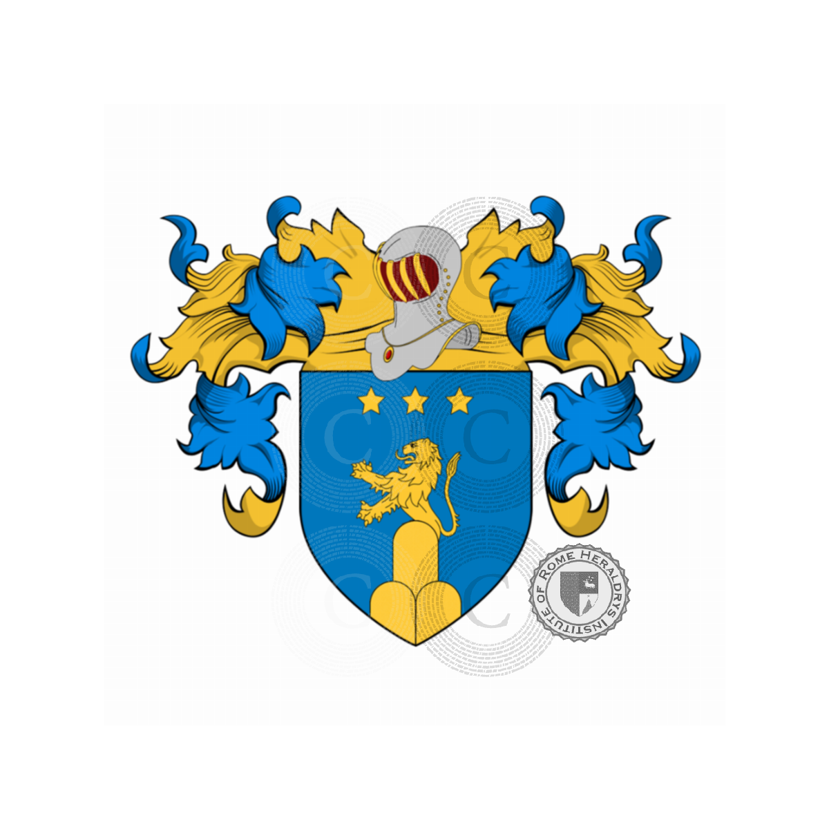 Escudo de la familiaSalerno (Reggio Calabria)
