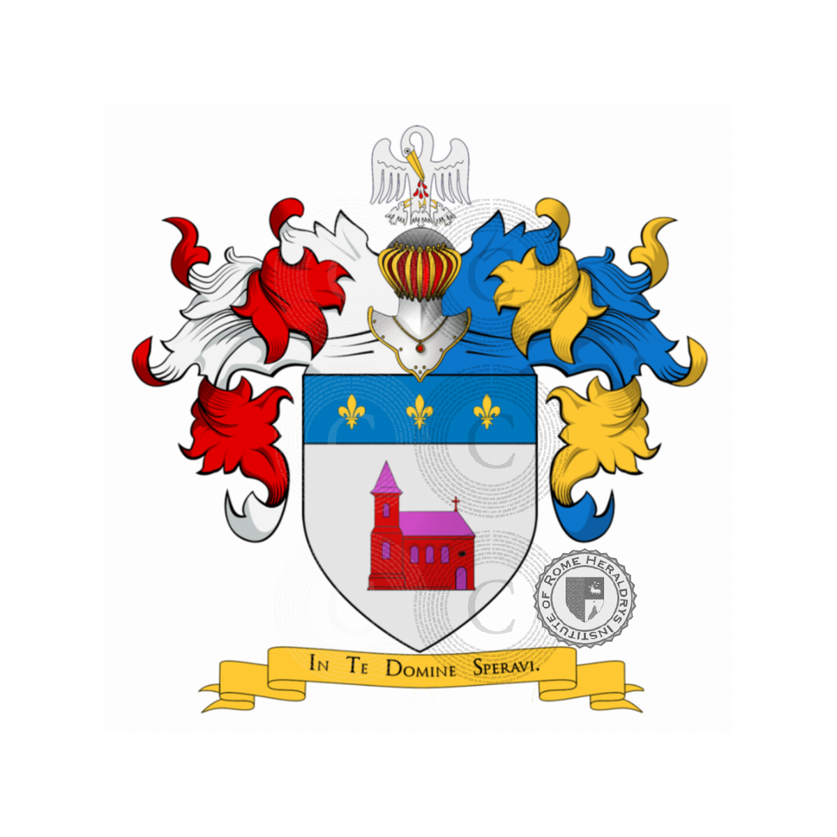 Coat of arms of familyChiesa (della) (Piemonte), Chiesa (della)