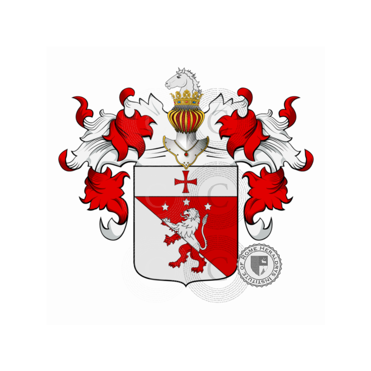 Escudo de la familiaAdelardi, Bulgari, Marcheselli o Marchesiello, Bulgari,Marcheselli,Marchesello,Marchesiello