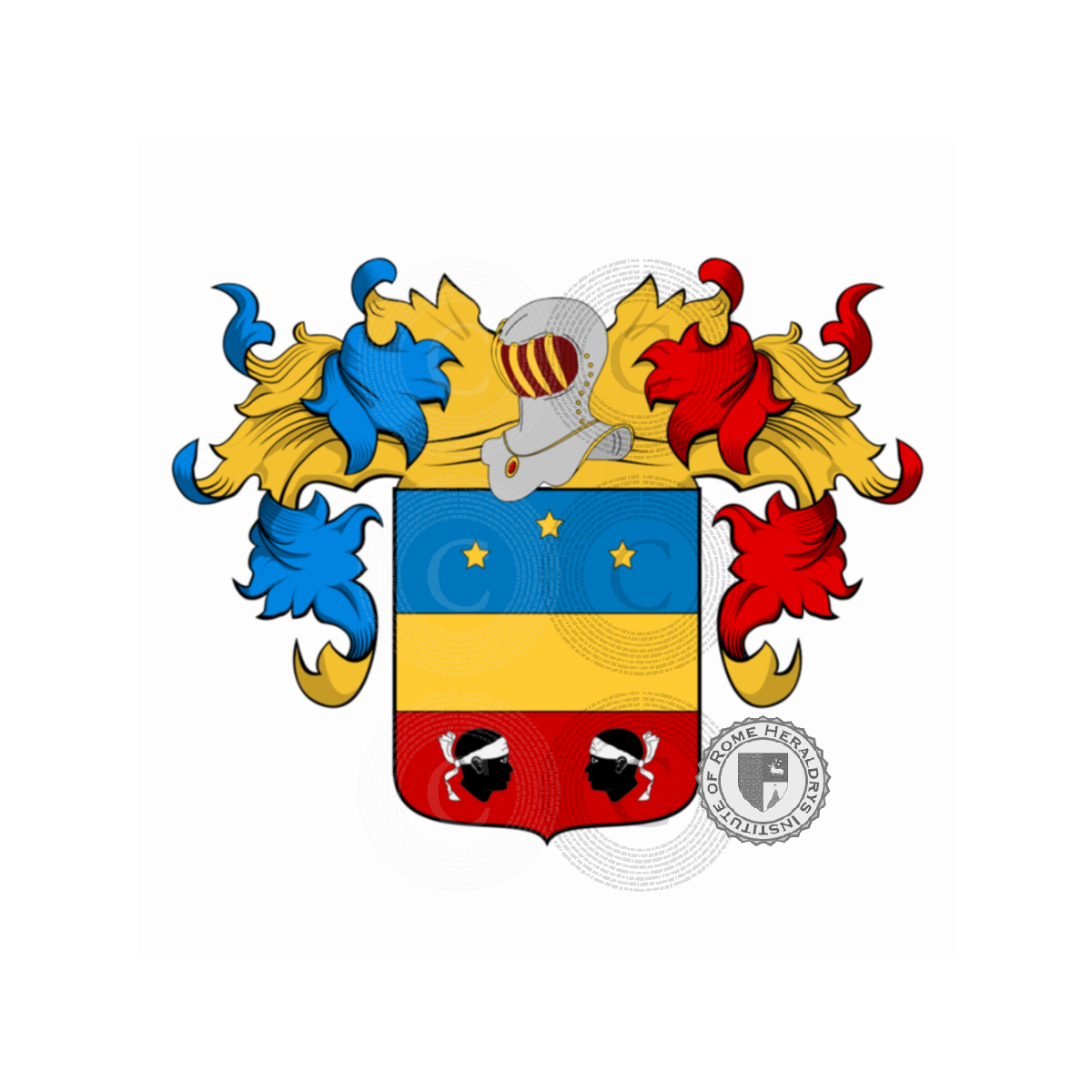 Coat of arms of familyMoretti (Emilia)