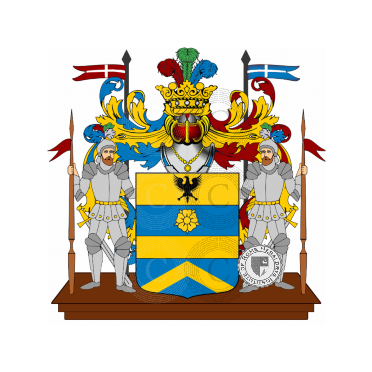 Escudo de la familiaAldovrandi Marescotti