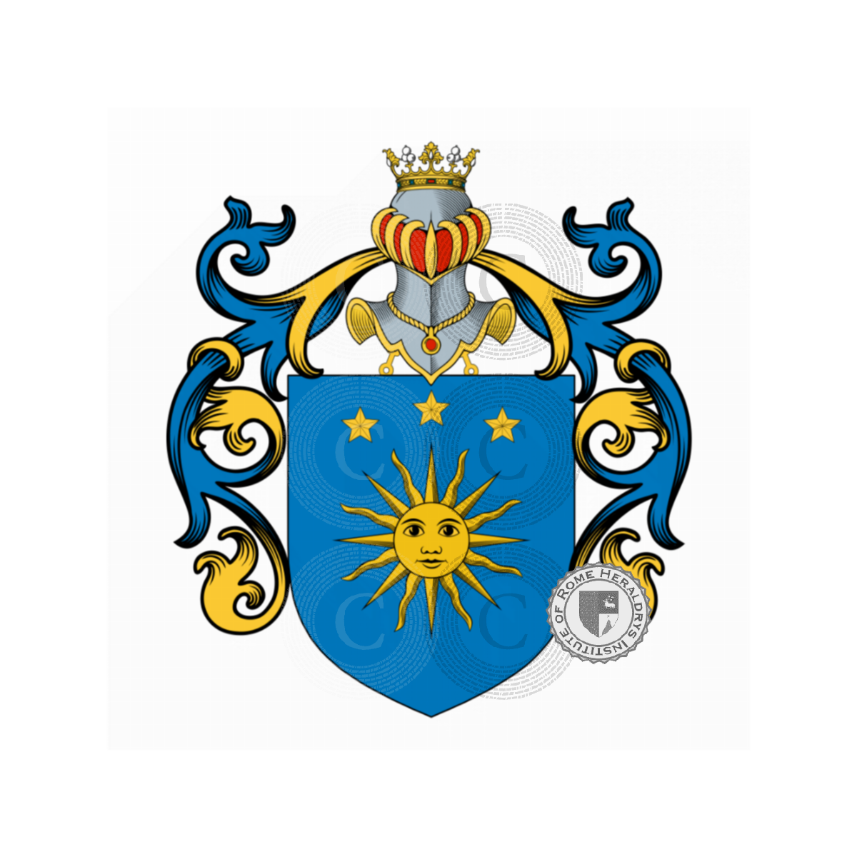 Coat of arms of familyBongiorno, Giorno (Bon),Giorno (di)