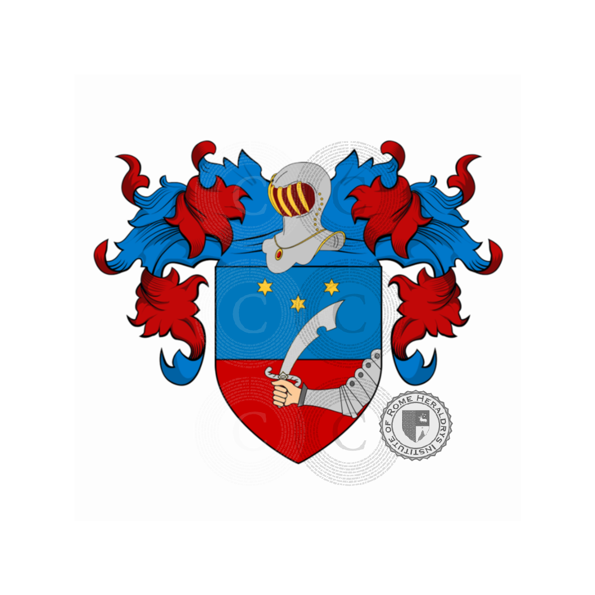 Escudo de la familiaSimoni (Comacchio)