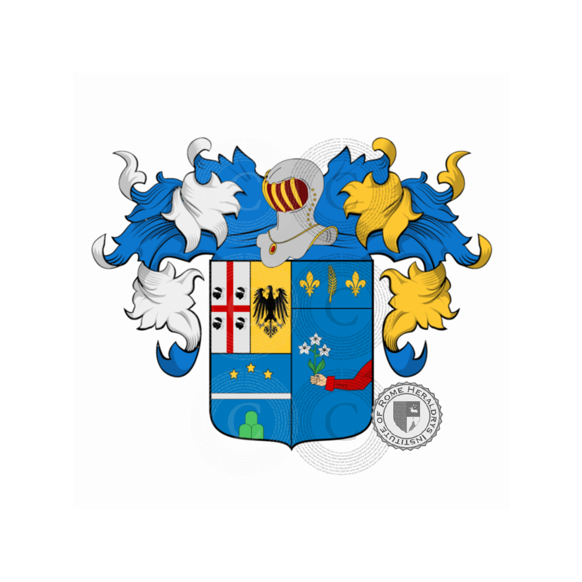 Coat of arms of familyRonchi Braccioli