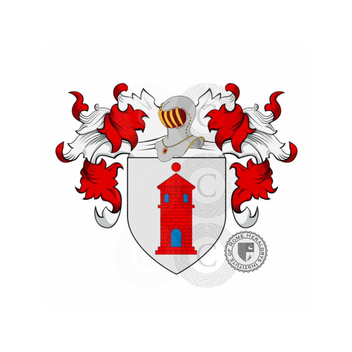 Wappen der FamilieRonchi da Campanile