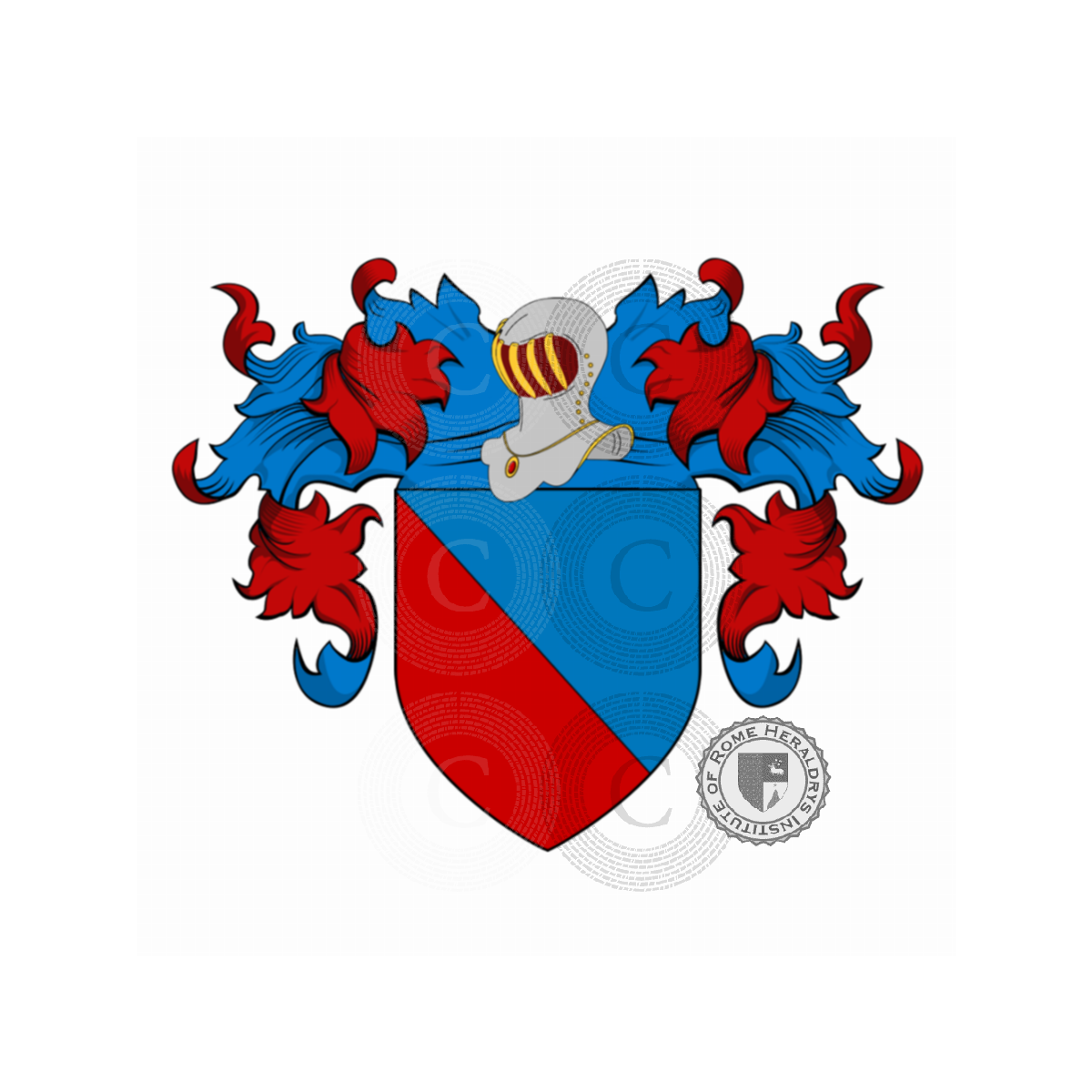 Wappen der FamilieAlessi (Arquà)