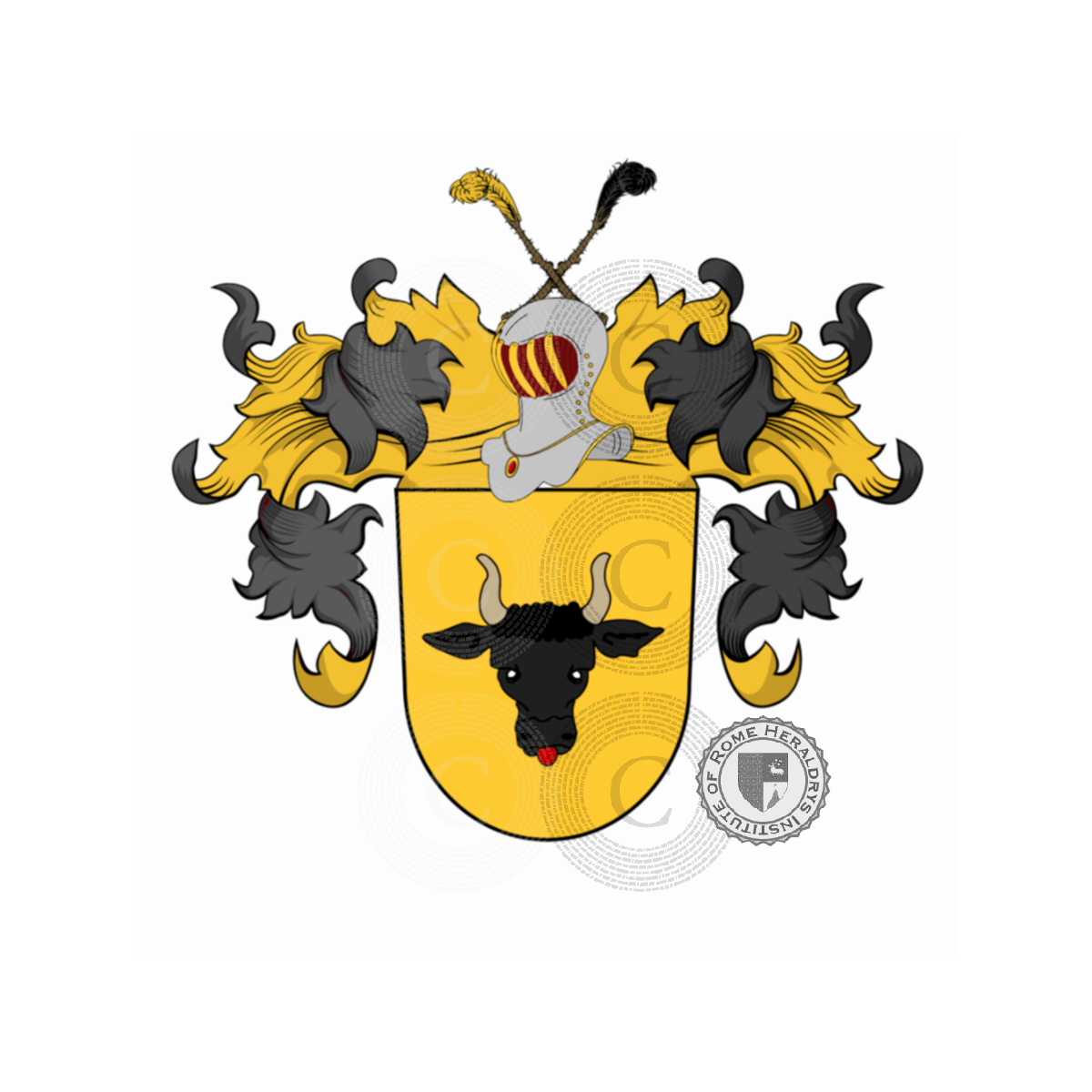 Coat of arms of familyWerle (Pomeranie, Alemagne)