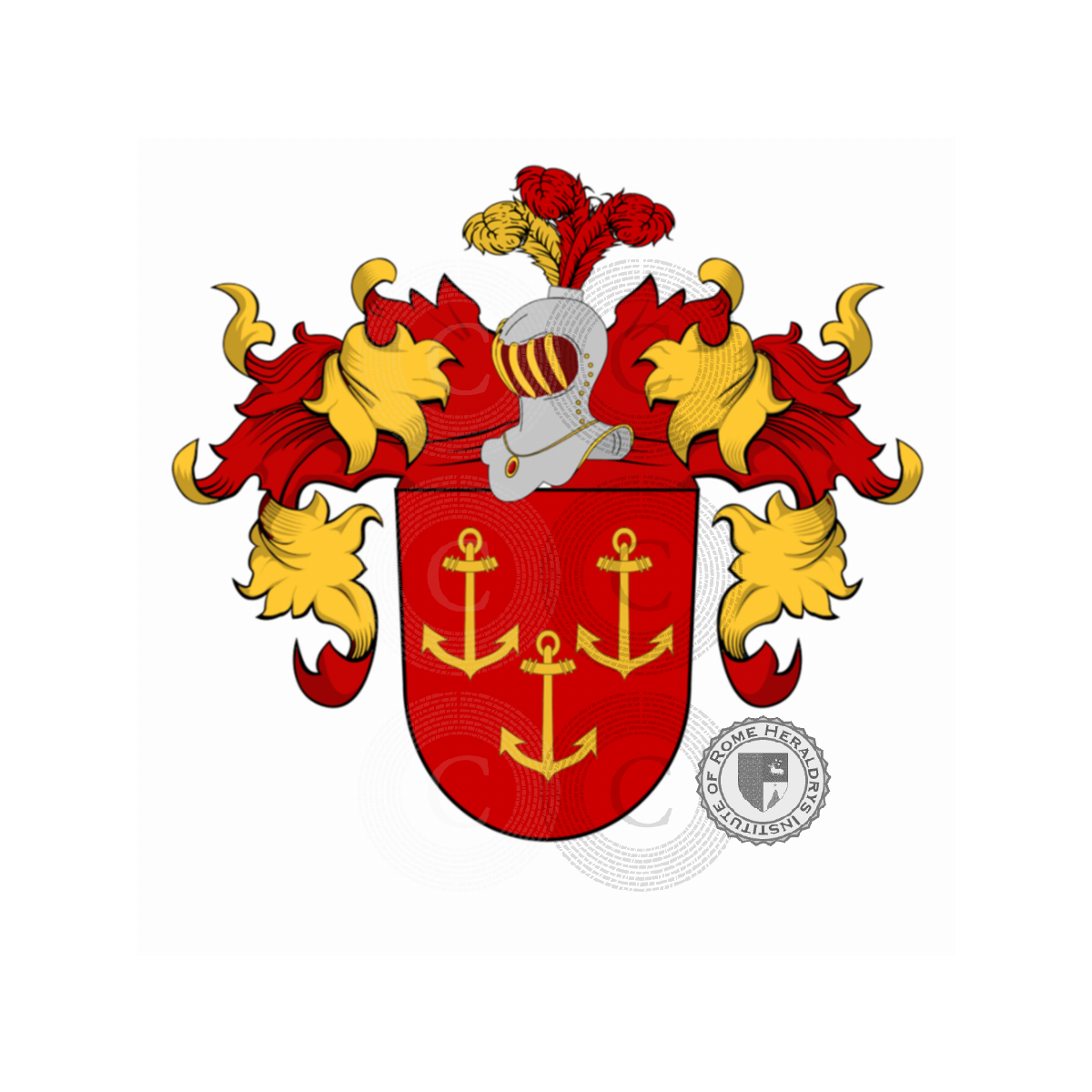 Escudo de la familiaWerle (Alemagne)