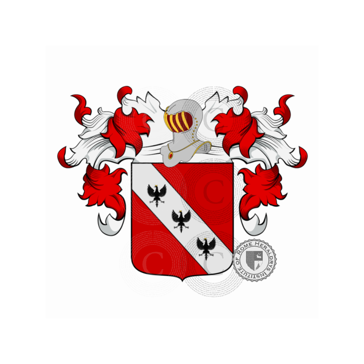 Escudo de la familiaLigny o Lignay, Lignay