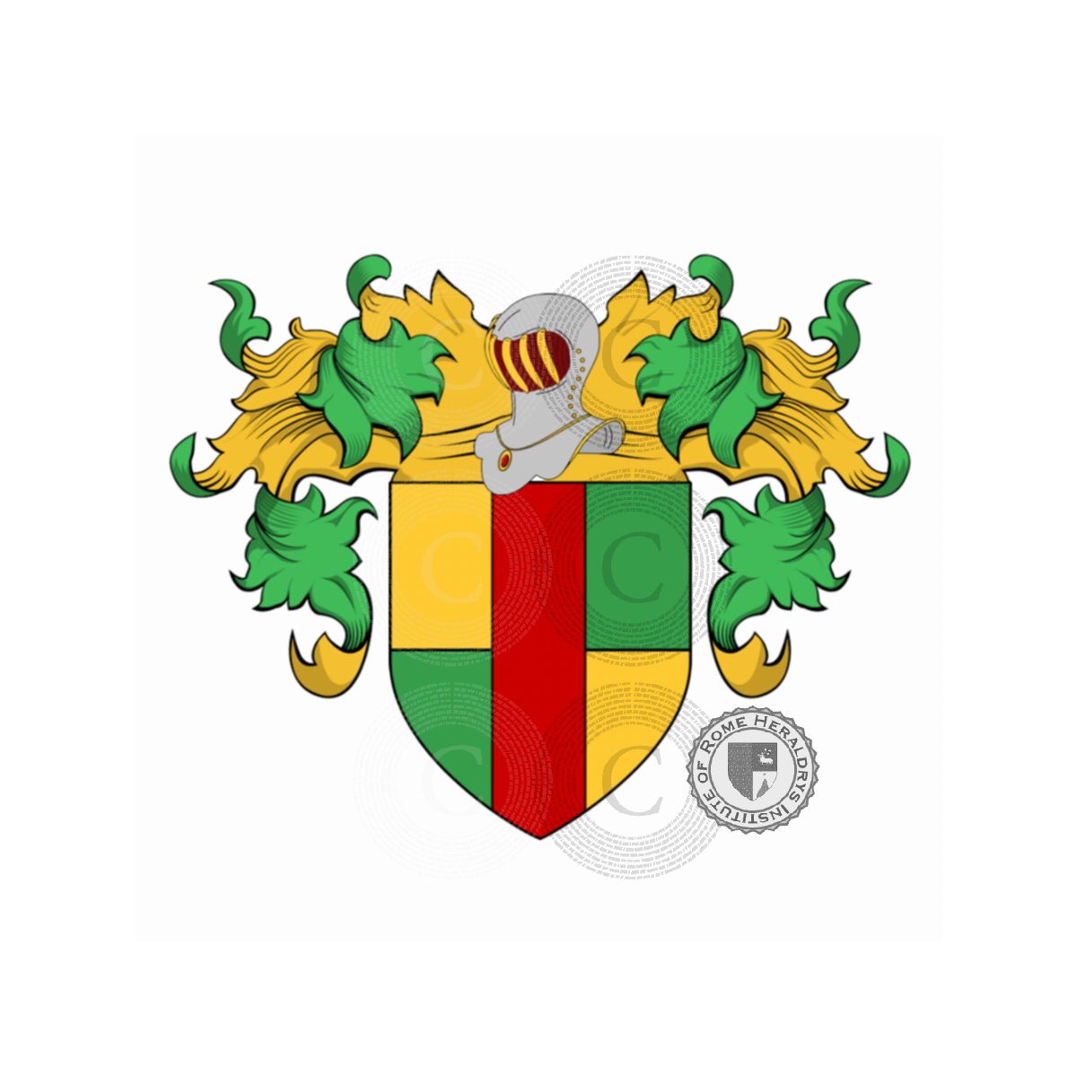 Wappen der FamilieCalonegi, Calonisi, Calonisi