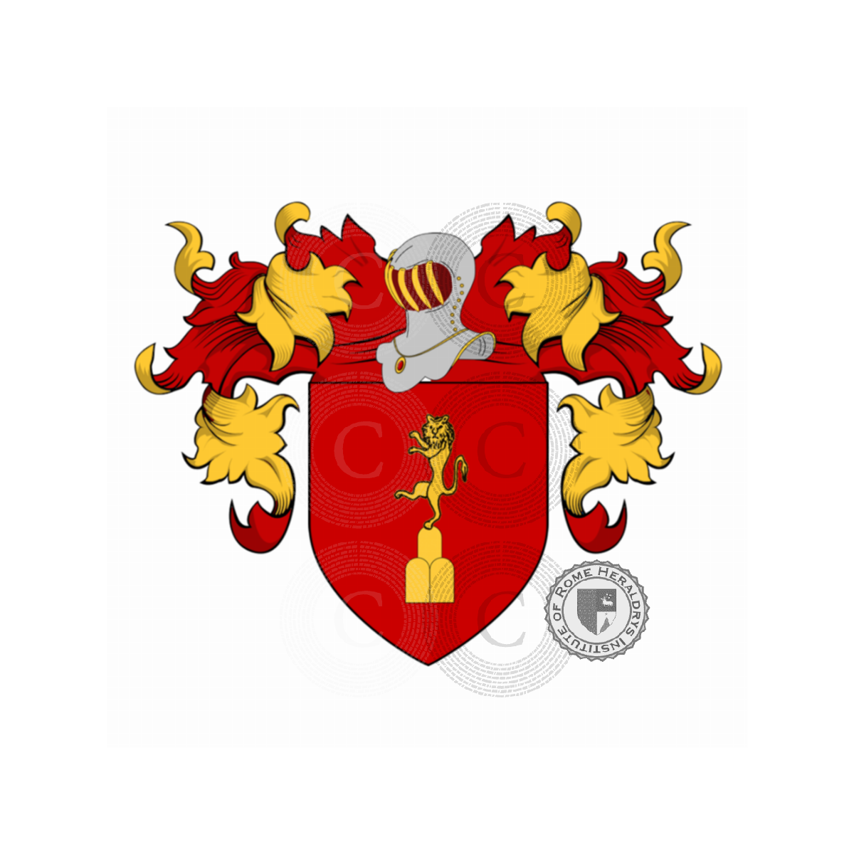 Wappen der FamiliePuzone o Puzzoni, Puzone,Puzzone
