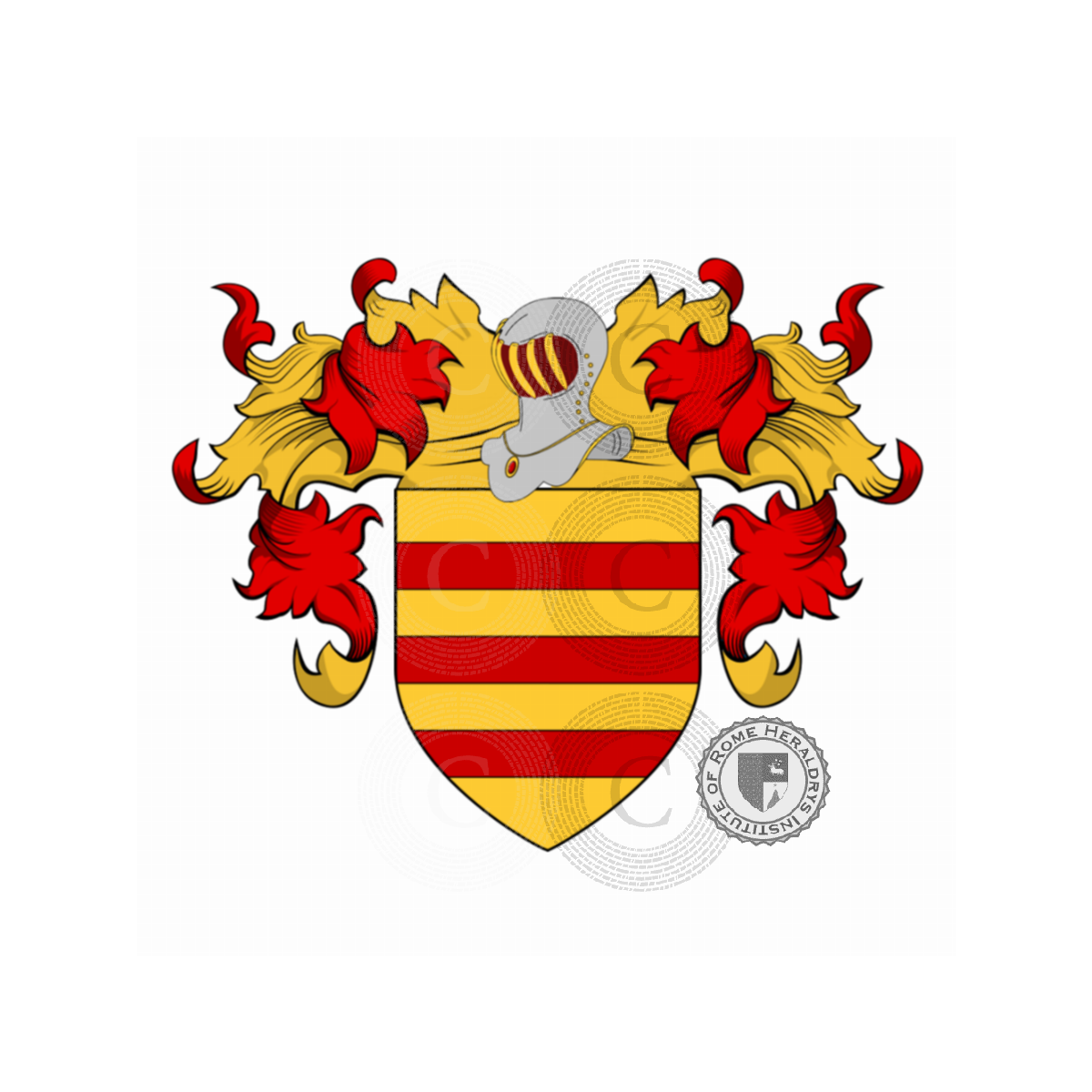Wappen der FamilieBelvis, Belviso