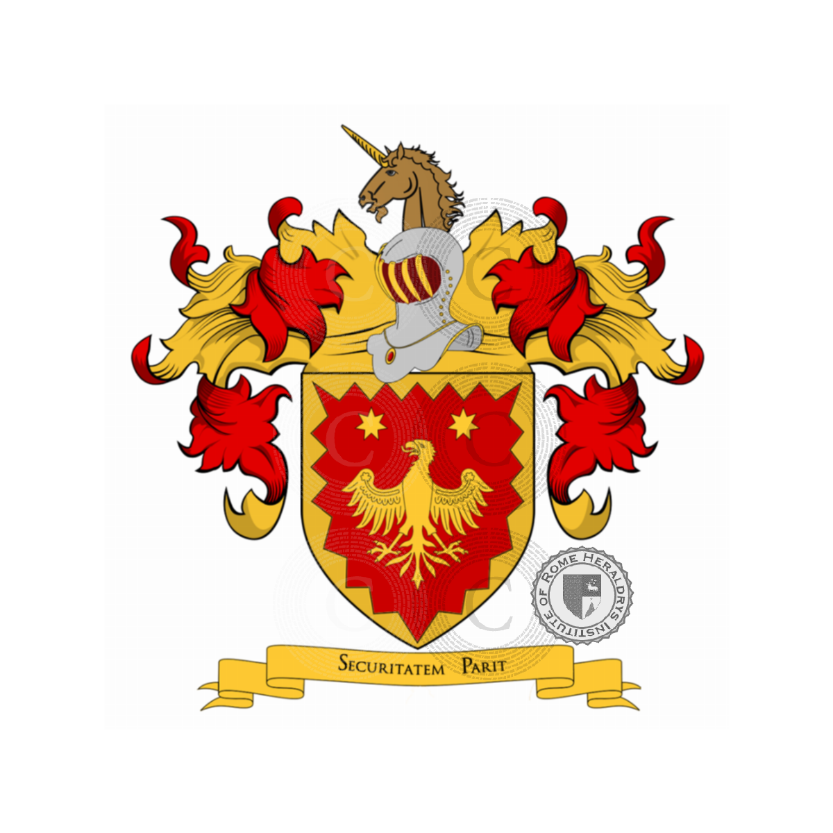 Escudo de la familiaTeodoro (Campania)
