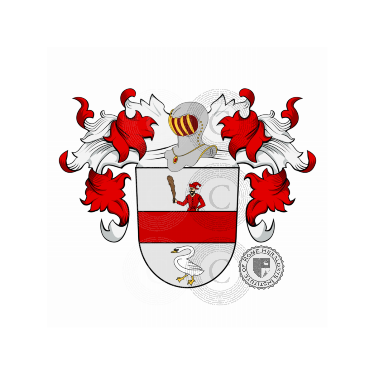 Wappen der FamilieHille (Prusse)