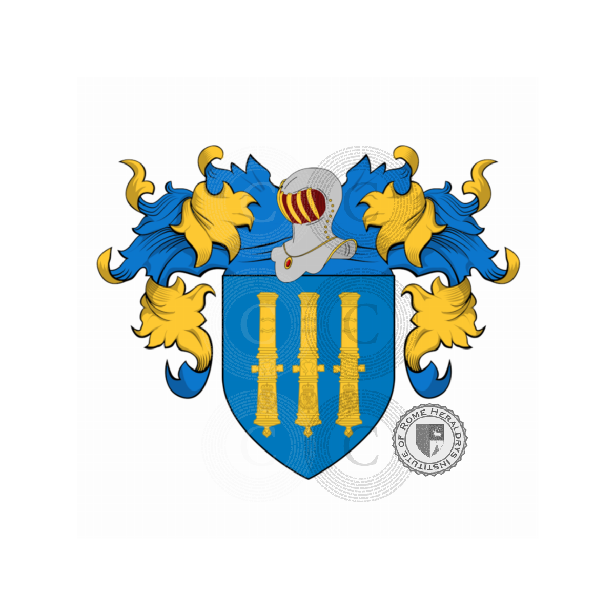Coat of arms of familyBombarda, Bombarda (la),Labombarda