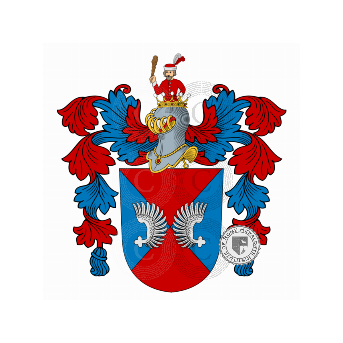 Escudo de la familiaKnoll, Knoll Edle von Dornhof und Hocheppan,Knolle,Knolle de Knoll