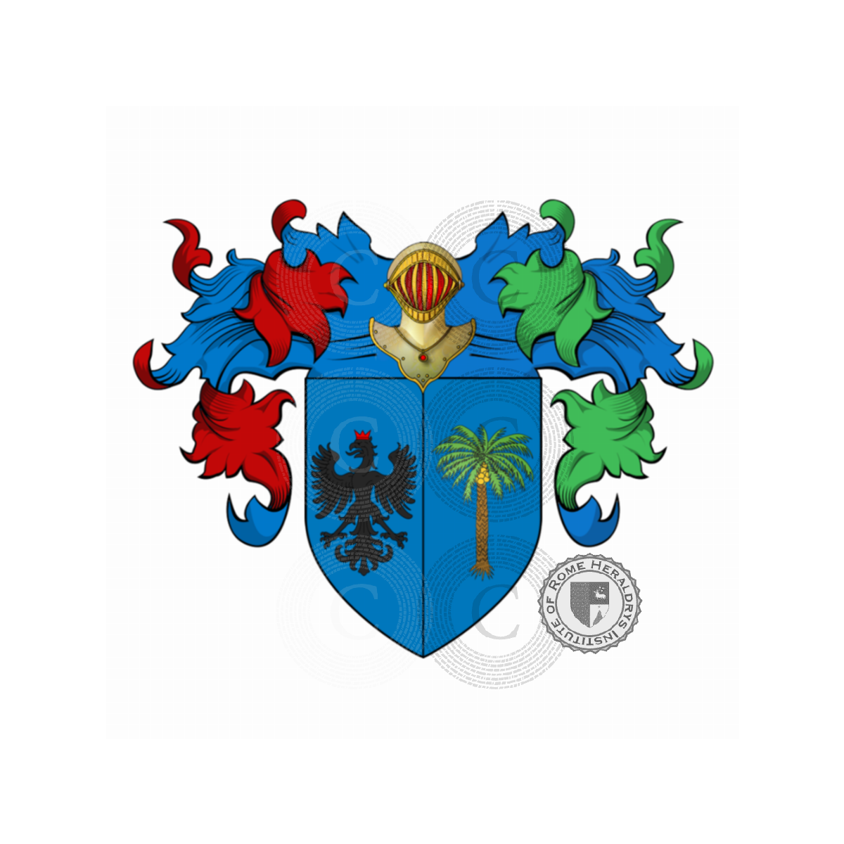 Wappen der FamiliePalermo (di), Di Palermo