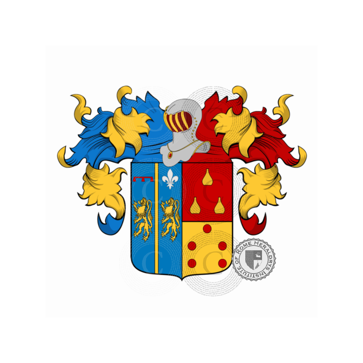 Wappen der FamiliePalermo (di) (Calabria), Di Palermo