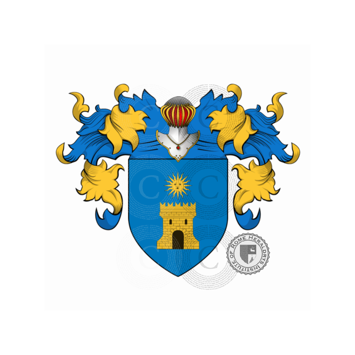 Wappen der FamiliePalazzo (da)