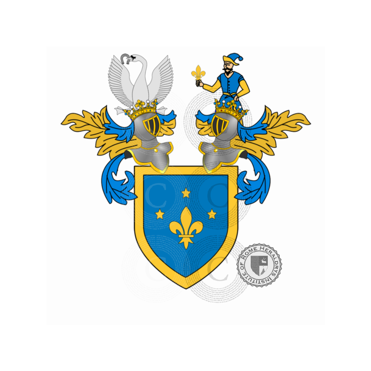 Wappen der FamilieTurci, Turcio,Turco