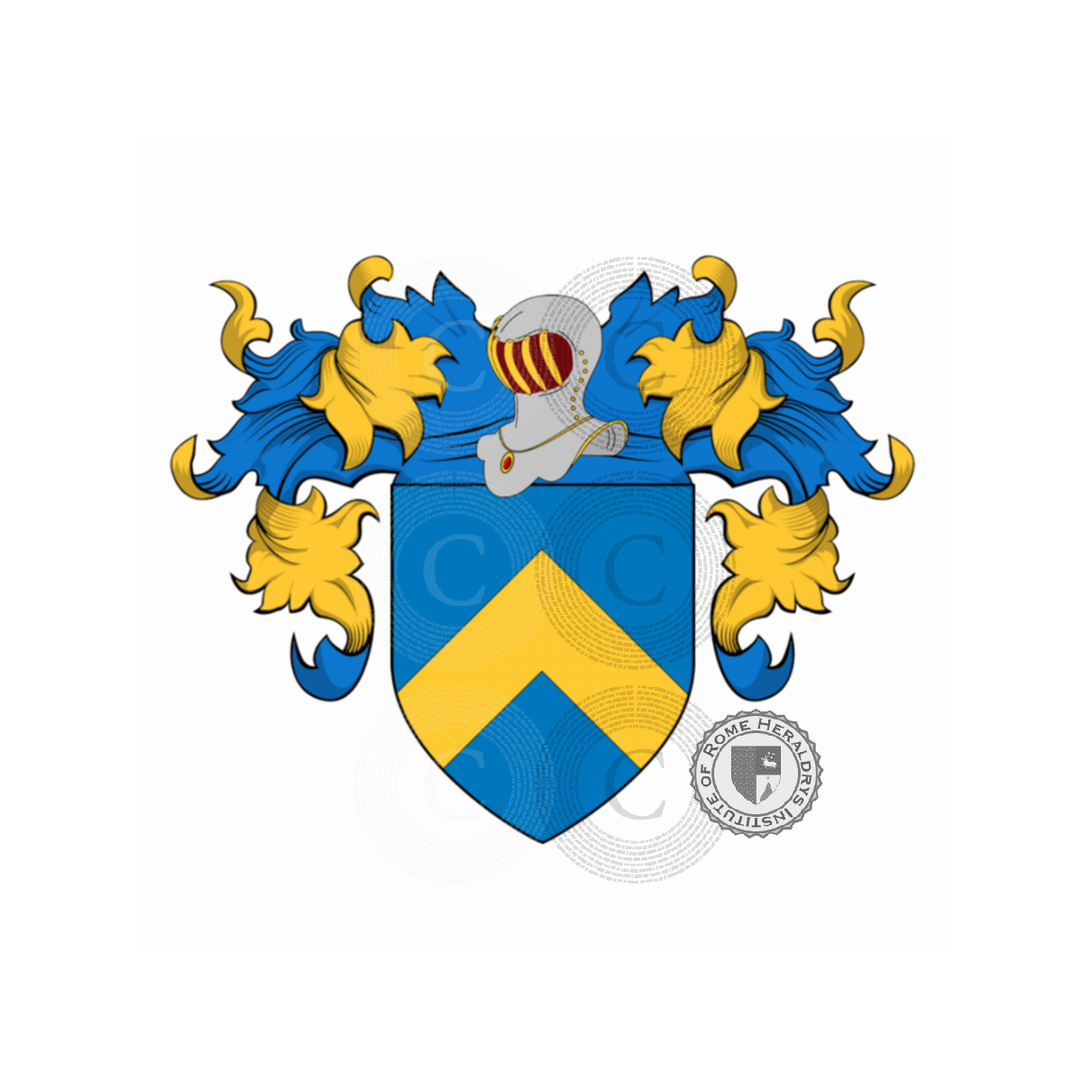 Coat of arms of familyCioli, Scioli,Sciolti,Tioli